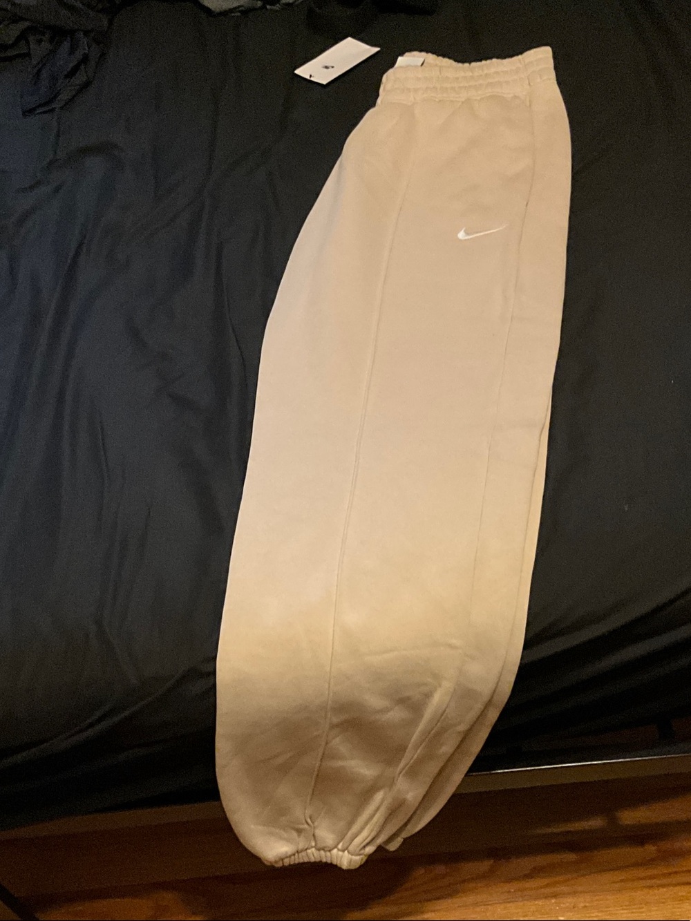 Nike Tan Swoosh Jogger Sweatpants